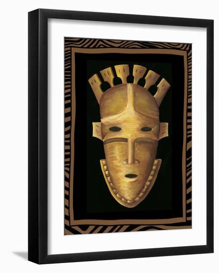 African Mask III-Chariklia Zarris-Framed Art Print