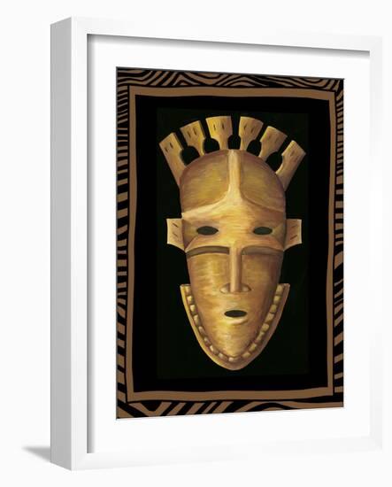 African Mask III-Chariklia Zarris-Framed Art Print