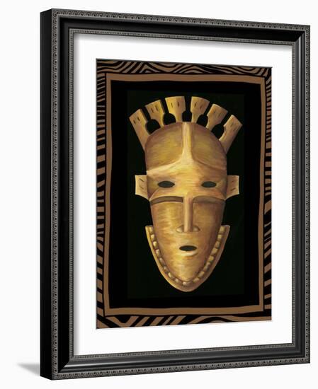 African Mask III-Chariklia Zarris-Framed Art Print