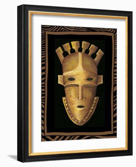 African Mask III-Chariklia Zarris-Framed Art Print