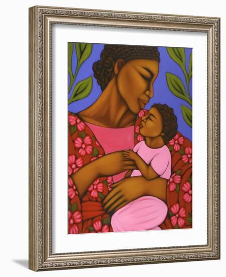 African Mother and Baby-Tamara Adams-Framed Art Print