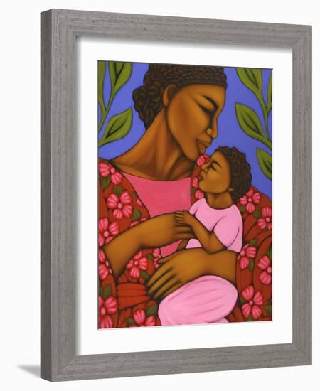 African Mother and Baby-Tamara Adams-Framed Art Print