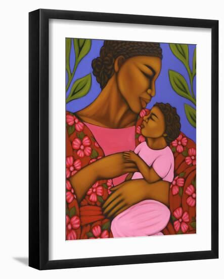 African Mother and Baby-Tamara Adams-Framed Art Print