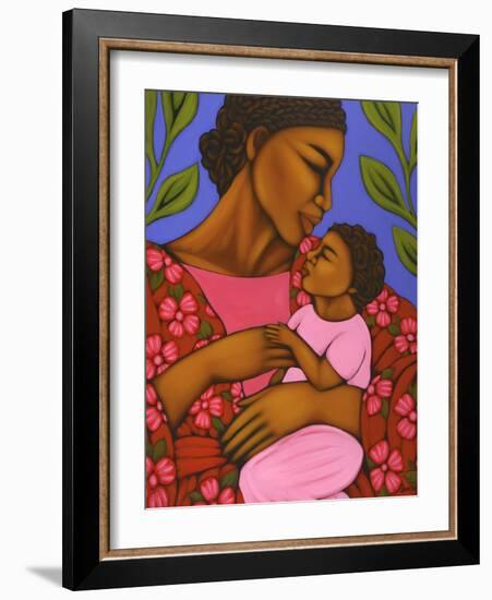 African Mother and Baby-Tamara Adams-Framed Art Print