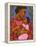 African Mother and Baby-Tamara Adams-Framed Stretched Canvas