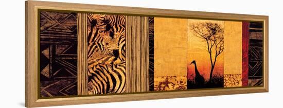 African Plains-Chris Donovan-Framed Stretched Canvas