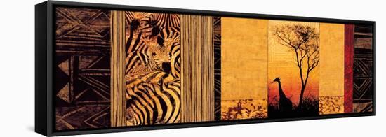 African Plains-Chris Donovan-Framed Stretched Canvas