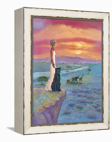 African Queen-Judy Mastrangelo-Framed Premier Image Canvas