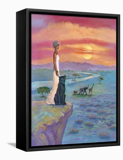 African Queen-Judy Mastrangelo-Framed Premier Image Canvas