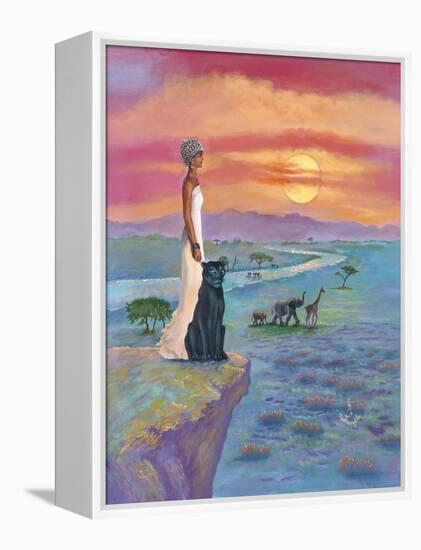 African Queen-Judy Mastrangelo-Framed Premier Image Canvas