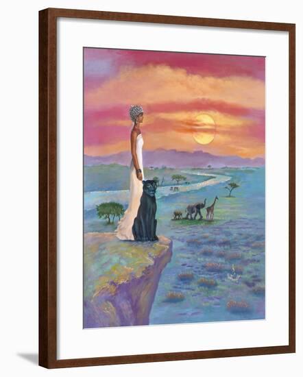 African Queen-Judy Mastrangelo-Framed Giclee Print