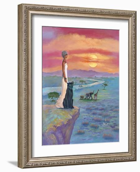 African Queen-Judy Mastrangelo-Framed Giclee Print