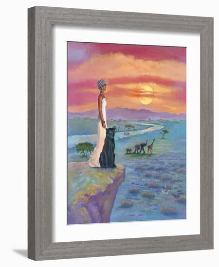 African Queen-Judy Mastrangelo-Framed Giclee Print