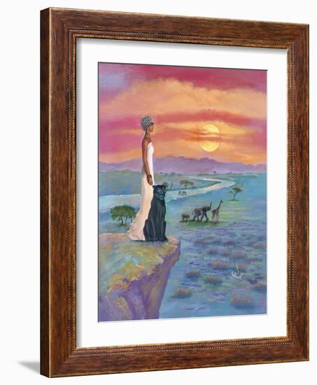 African Queen-Judy Mastrangelo-Framed Giclee Print