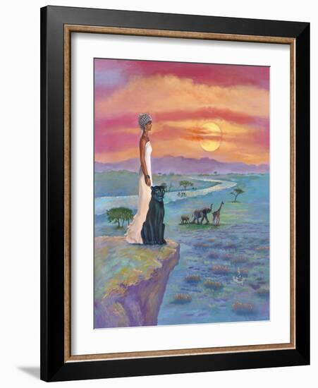 African Queen-Judy Mastrangelo-Framed Giclee Print