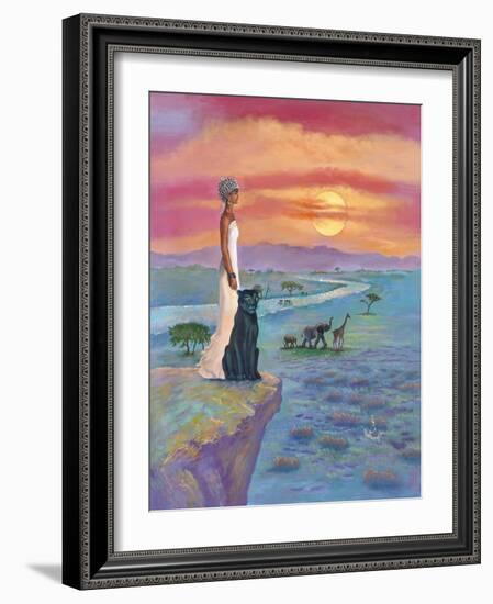 African Queen-Judy Mastrangelo-Framed Giclee Print