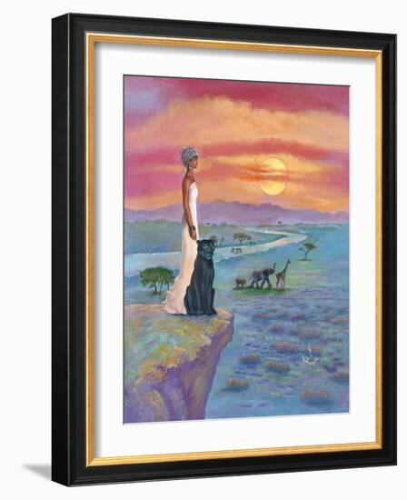 African Queen-Judy Mastrangelo-Framed Giclee Print