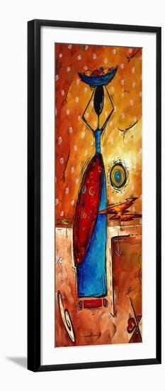 African Queen-Megan Aroon Duncanson-Framed Art Print