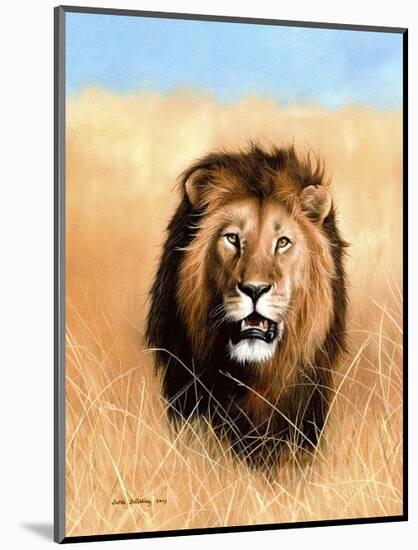 African Savannah Lion-Sarah Stribbling-Mounted Art Print