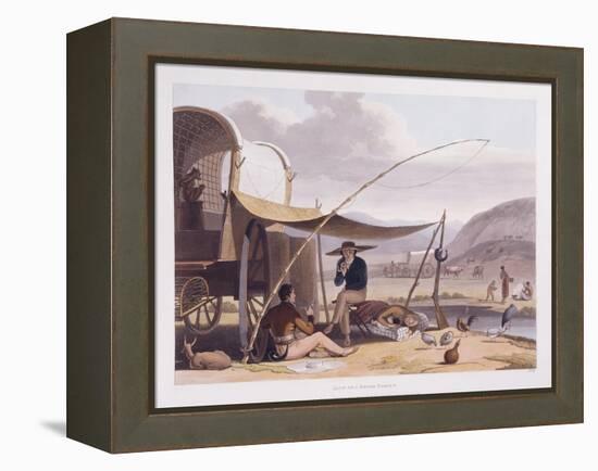 African Scenery and Animals at the Cape of Good Hope, 1804-5-Samuel Daniell-Framed Premier Image Canvas