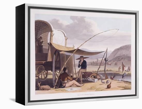 African Scenery and Animals at the Cape of Good Hope, 1804-5-Samuel Daniell-Framed Premier Image Canvas