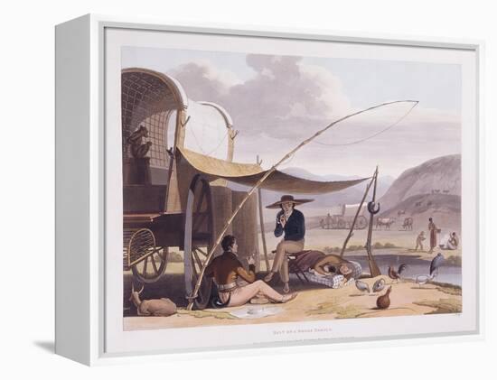 African Scenery and Animals at the Cape of Good Hope, 1804-5-Samuel Daniell-Framed Premier Image Canvas
