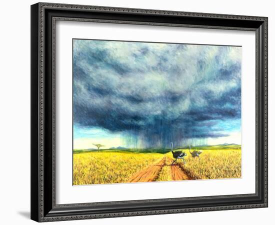 African Storm, 2016-Tilly Willis-Framed Giclee Print