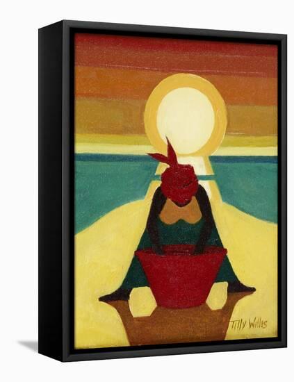 African Sunset, 2009-Tilly Willis-Framed Premier Image Canvas