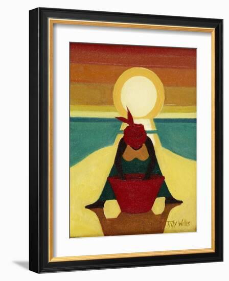 African Sunset, 2009-Tilly Willis-Framed Giclee Print