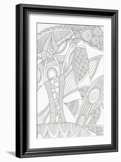 African Tango-Pam Varacek-Framed Premium Giclee Print
