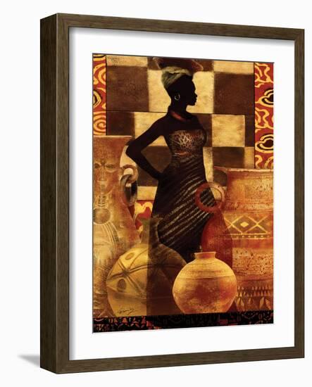 African Traditions I-Eric Yang-Framed Art Print