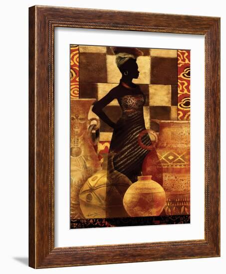 African Traditions I-Eric Yang-Framed Art Print