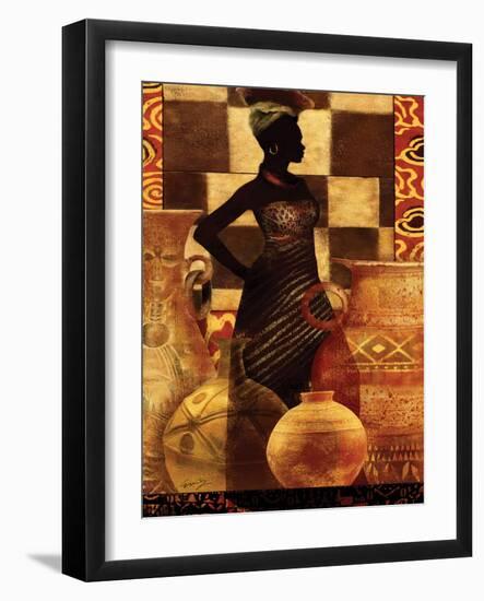 African Traditions I-Eric Yang-Framed Art Print