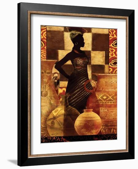 African Traditions I-Eric Yang-Framed Art Print