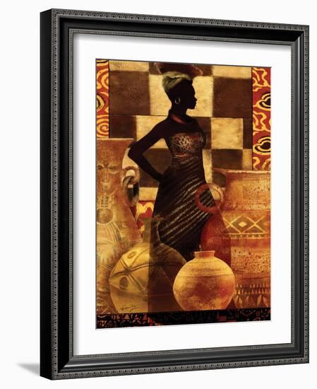 African Traditions I-Eric Yang-Framed Art Print