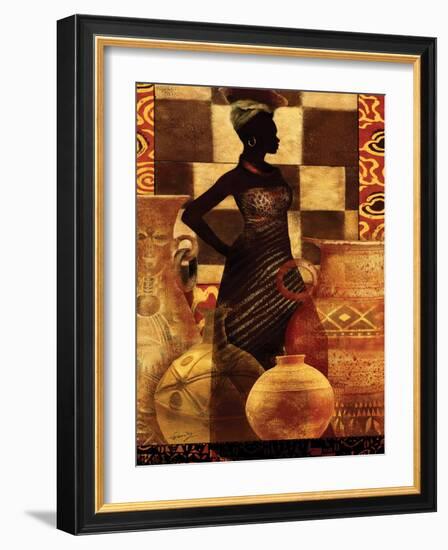 African Traditions I-Eric Yang-Framed Art Print