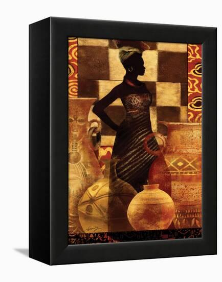 African Traditions I-Eric Yang-Framed Stretched Canvas