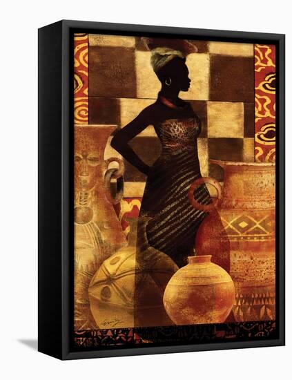 African Traditions I-Eric Yang-Framed Stretched Canvas