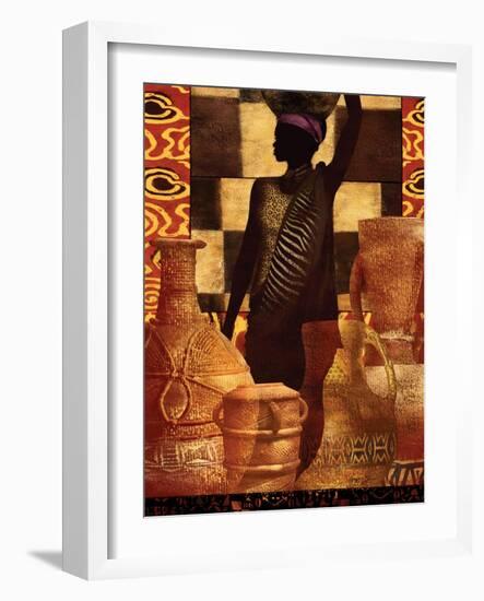 African Traditions II-Eric Yang-Framed Art Print