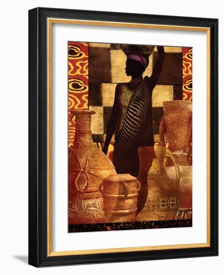 African Traditions II-Eric Yang-Framed Art Print