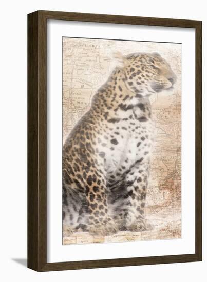 African Traveling  Animals-Jace Grey-Framed Premium Giclee Print