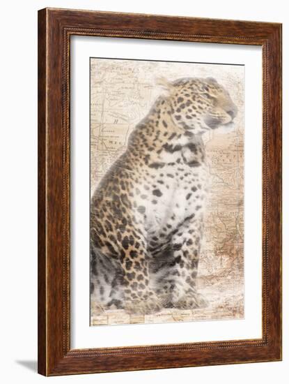 African Traveling  Animals-Jace Grey-Framed Art Print