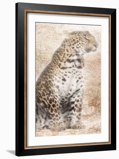 African Traveling  Animals-Jace Grey-Framed Art Print