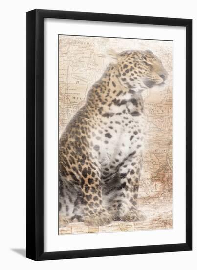 African Traveling  Animals-Jace Grey-Framed Art Print