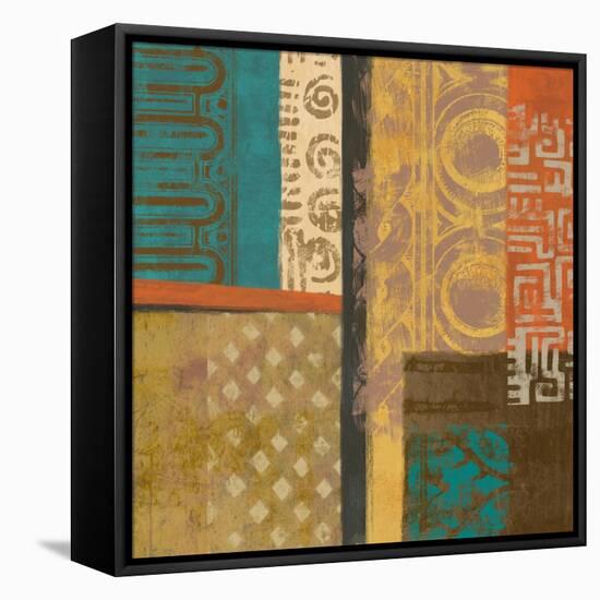 African Tribe 1-Alonza Saunders-Framed Stretched Canvas