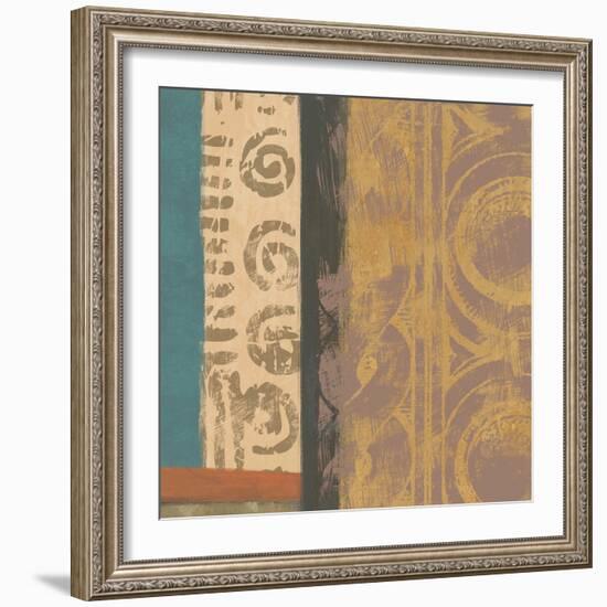 African Tribe 2-Alonza Saunders-Framed Art Print