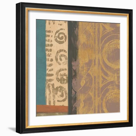 African Tribe 2-Alonza Saunders-Framed Art Print