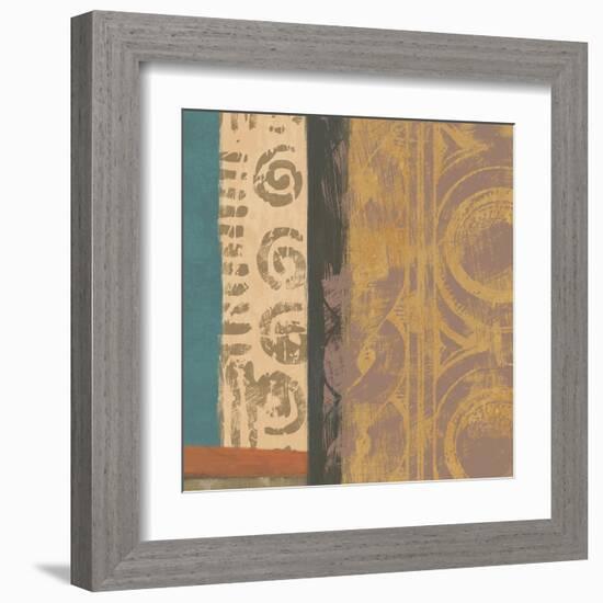 African Tribe 2-Alonza Saunders-Framed Art Print