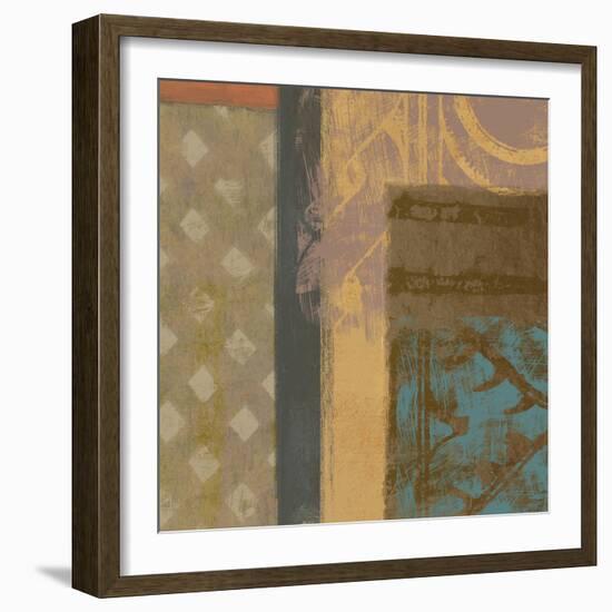 African Tribe 3-Alonza Saunders-Framed Art Print