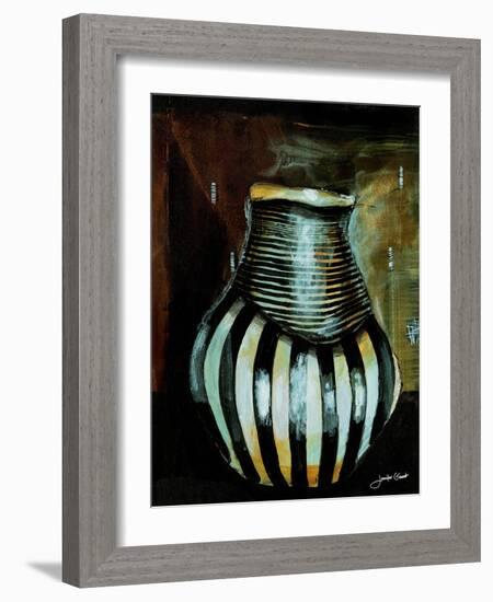 African Vessel III-Jennifer Garant-Framed Giclee Print